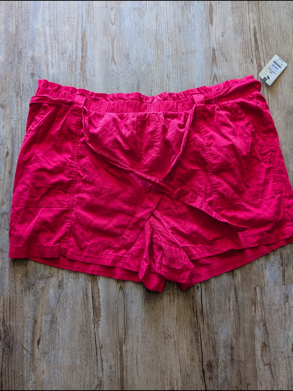 Women’s Paperbag Tie Waist Shorts